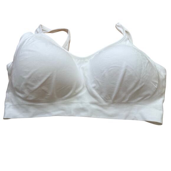 Shapermint Truekind 4X White Daily Comfort Wireless Shaper Bra 10022 Extender - Picture 2 of 8
